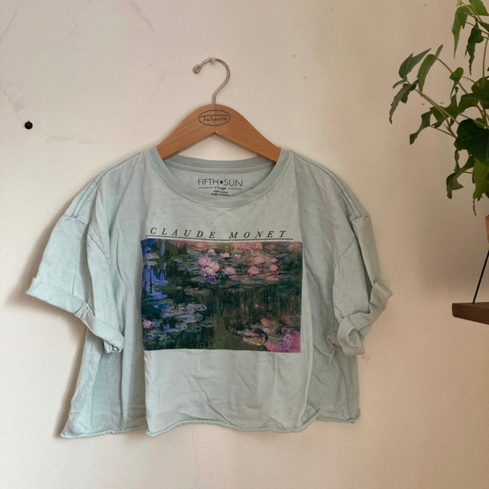 Crop Claude Monet Shirt